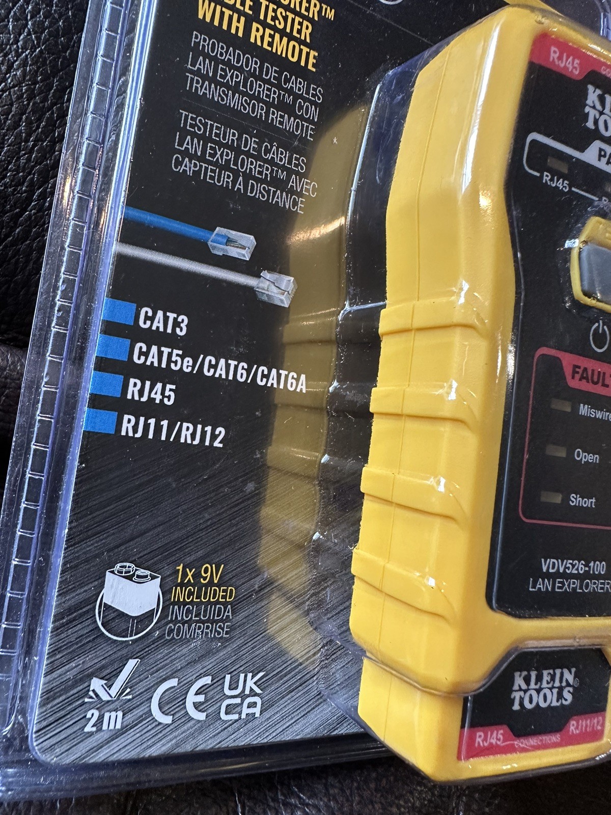 Klein Tools Data Cable Tester VDV526-100 LAN Explorer w/ Remote New Sealed