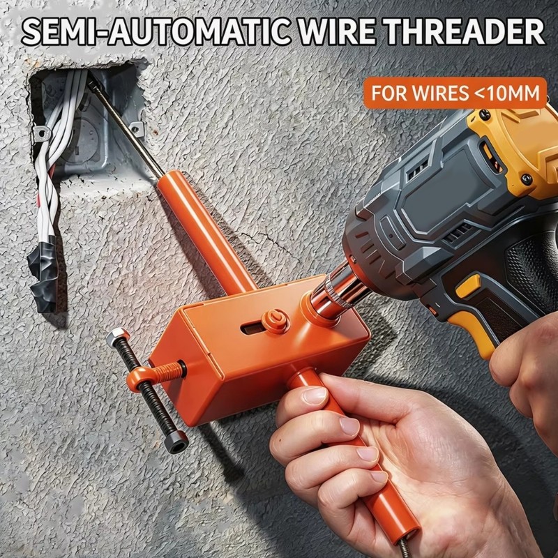Small Wire Threading Aid for Manual Cable Pulling Work Daily