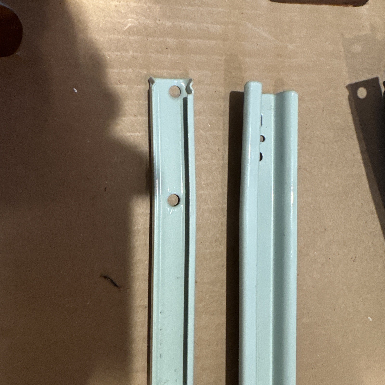 Drawer Slide Side Mount With Plastic Rollers 8 Sets Just Short Of 18” 4L &4R