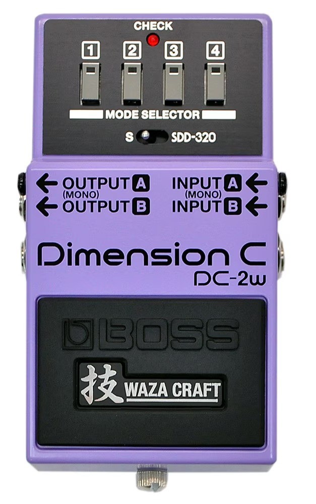 BOSS DC-2W Waza Craft Dimension C SDD-320 Stereo Chorus Guitar Effects Pedal