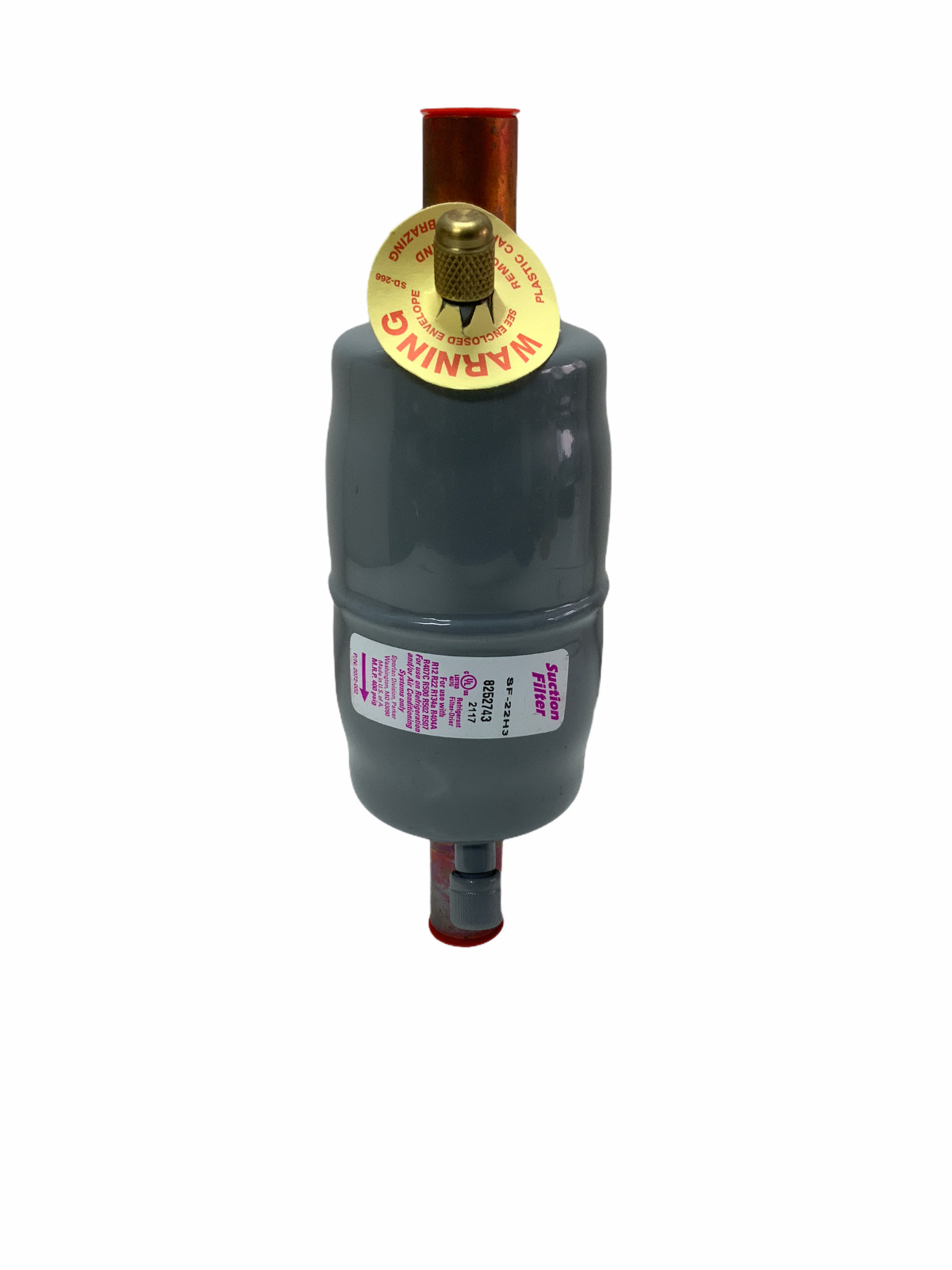 Manitowoc 8252743 Suction Line Filter, SF-22H3 FOR REFRIGERATION AND A/C