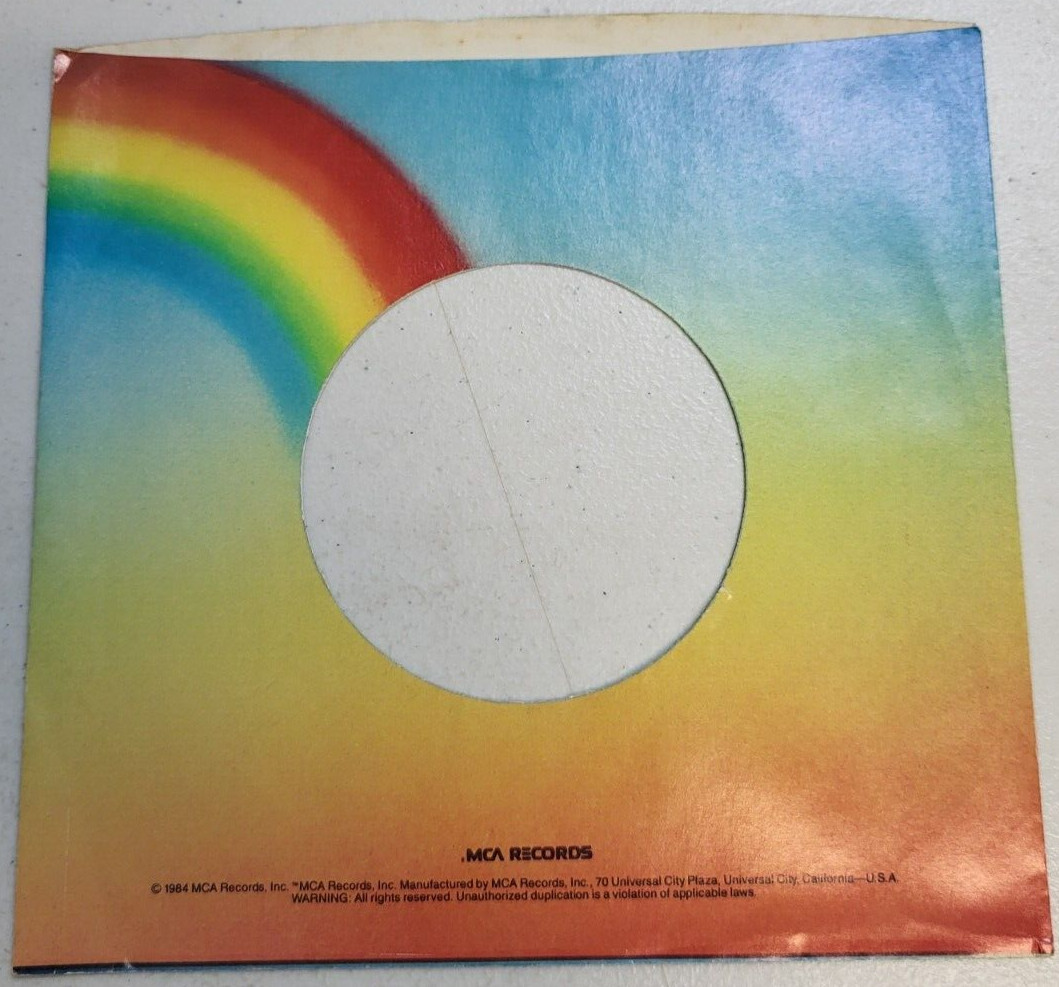 Company Sleeve 45 MCA - Rainbow (1984-1989)