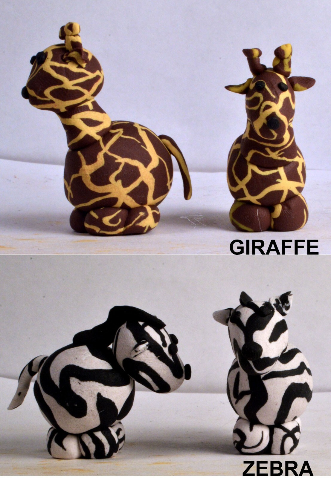 Assorted Miniature Clay Animals - Handmade [ONE ONLY]