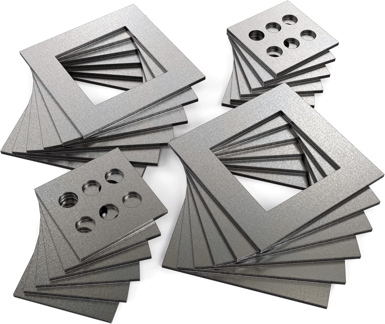 Versatile 14 Gauge 24-Piece Welding Practice Kit - Perfect for Skill Development