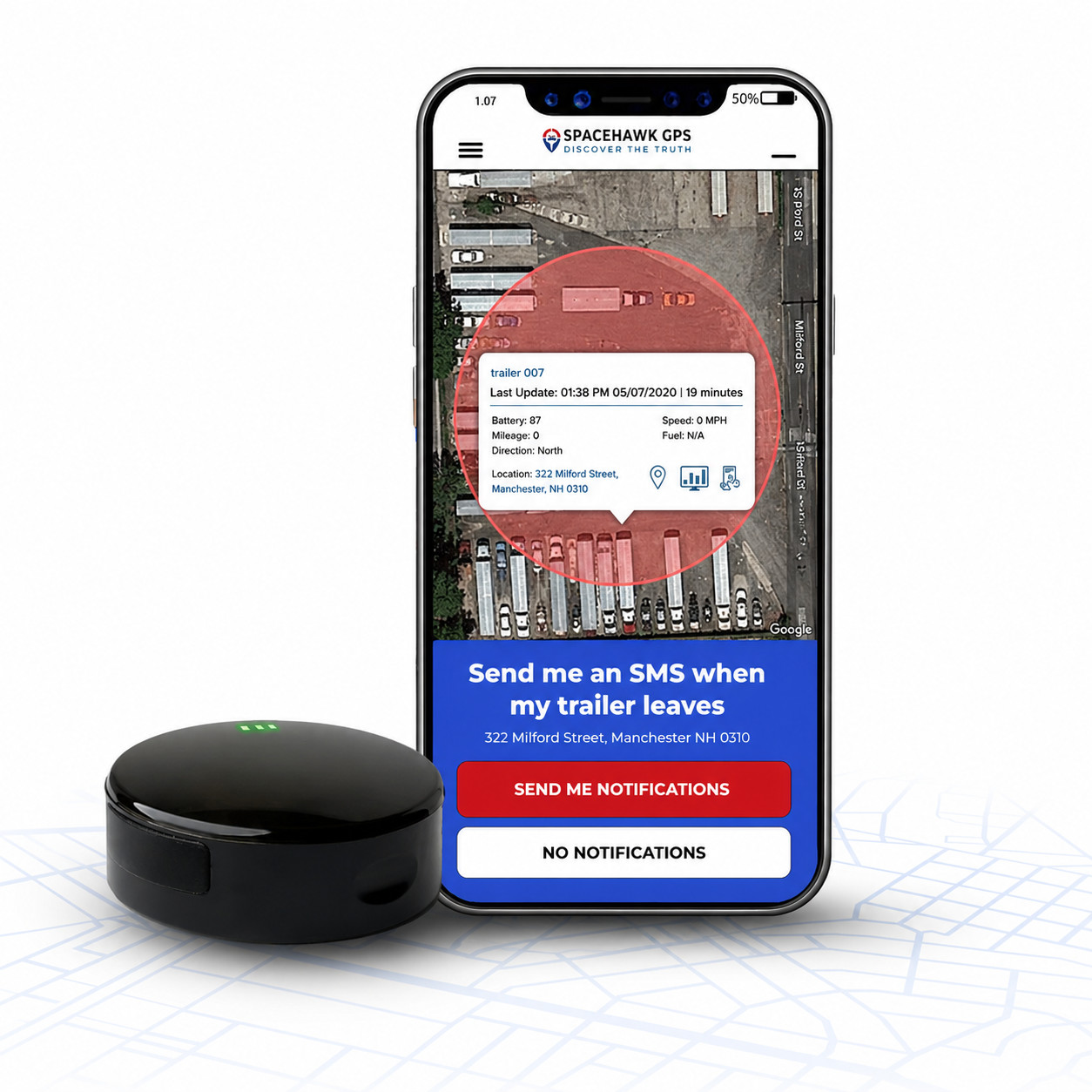 Magnetic GPS Tracker for Trailers | Hidden Real-Time GPS Tracking Device