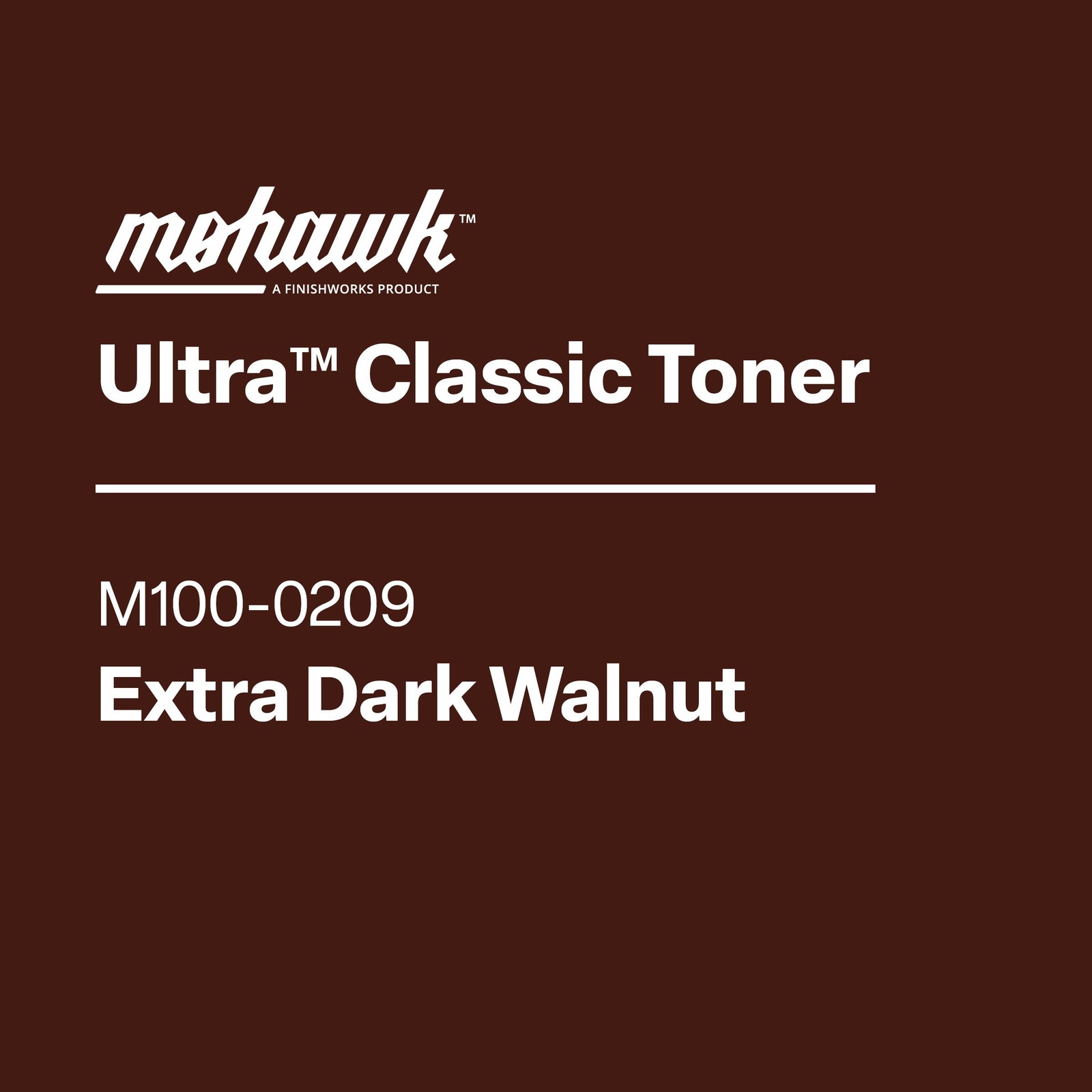 Mohawk Ultra Classic Toner Extra Dark Walnut