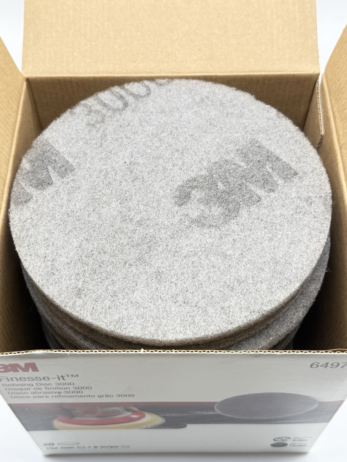 NEW 3M Finesse-It Refining Disc 3000, 20pcs/Box, 64974