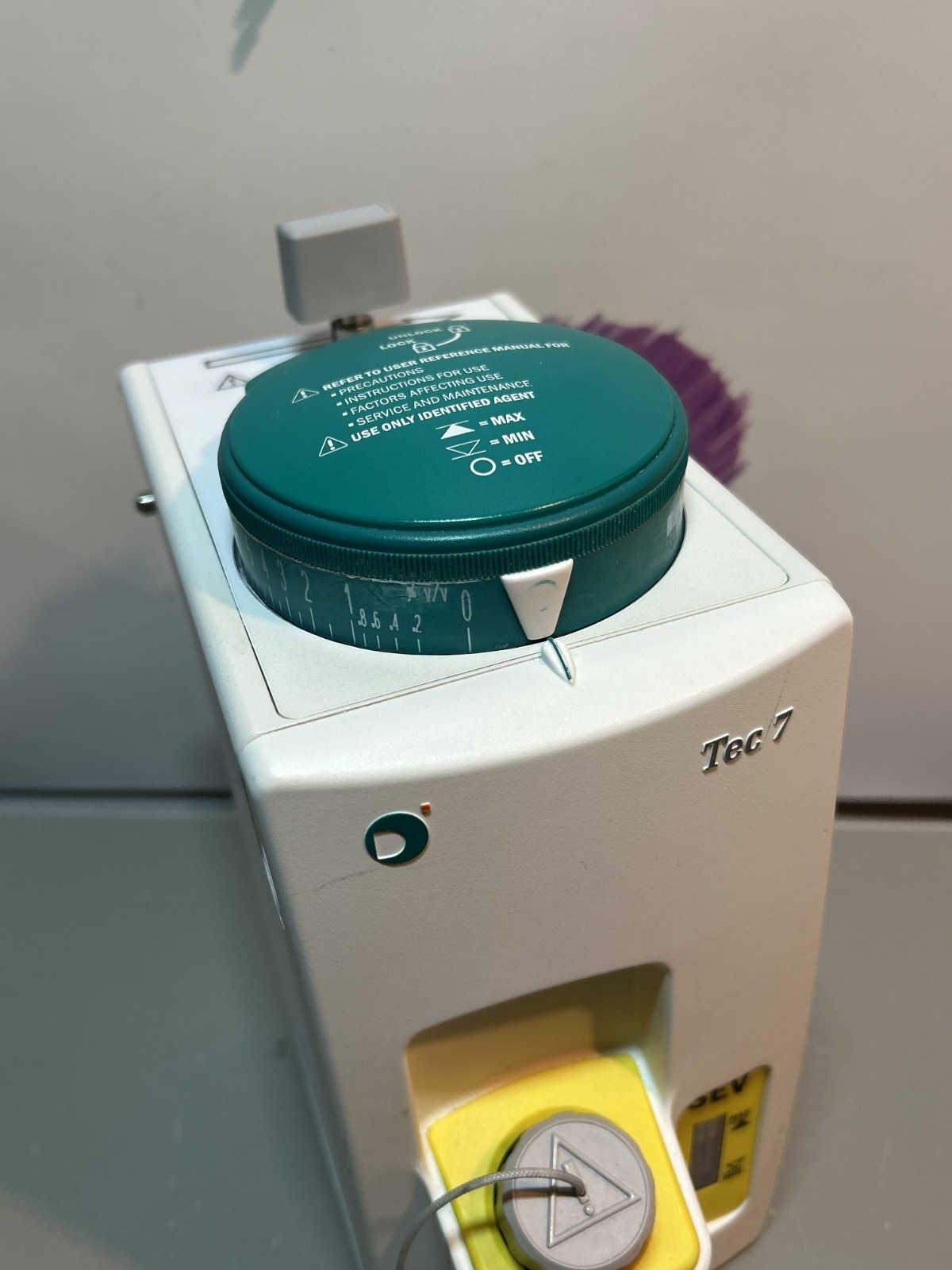 Datex-Ohmeda Tec 7 Sevoflurane Anesthesia Vaporizer