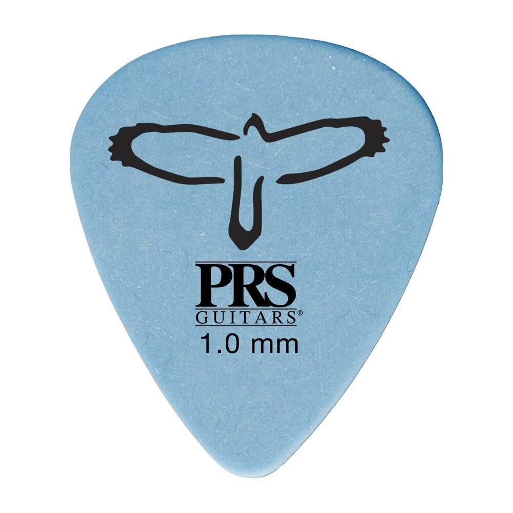 PRS Paul Reed Smith 12-Pack Delrin Guitar Picks, Blue, 1.00mm