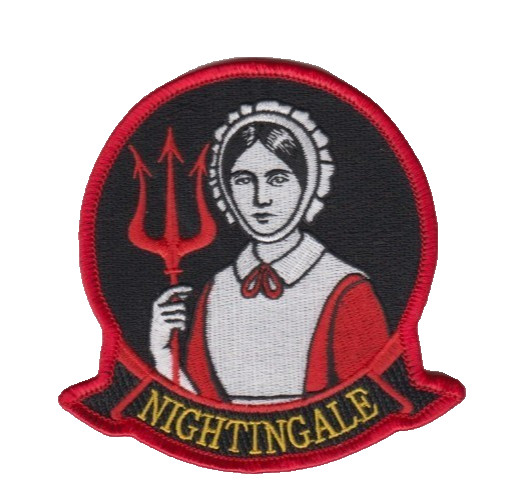 HSC-9 TRIDENTS  NIGHTINGALE  PATCH