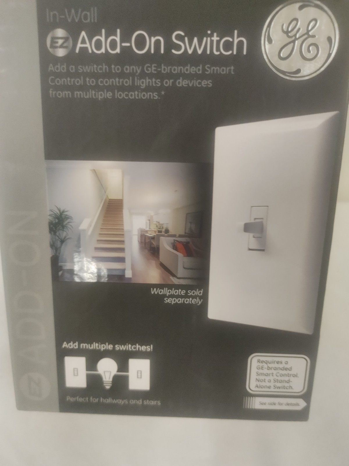 GE In Wall Add-On Switch 12723