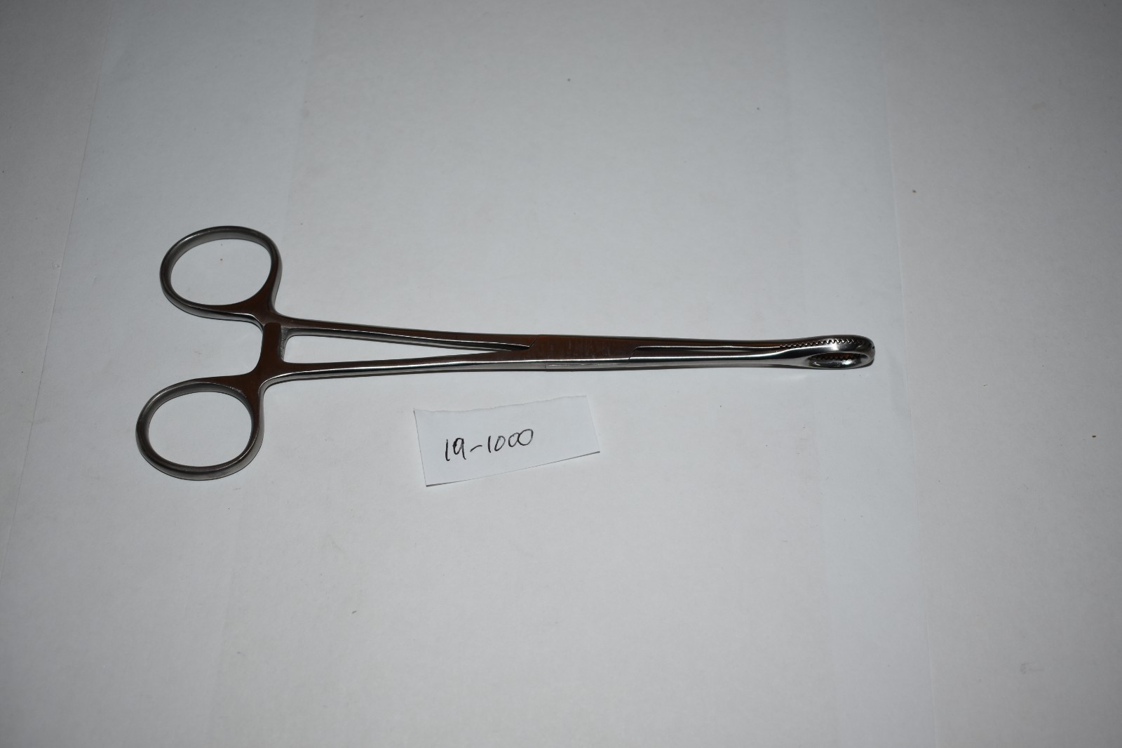 1 PC BALLENGER DRESSING AND SPONGE FORCEPS 18CM STRAIGHT SERRATED