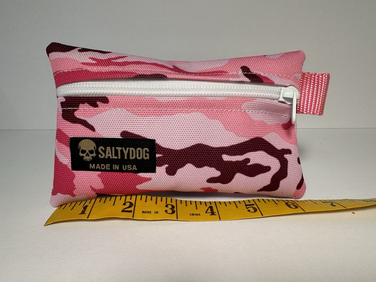 Saltydog USA Made 500D Cordura Pink Camo Zipper  Pouch 6x4 Tactical EDC
