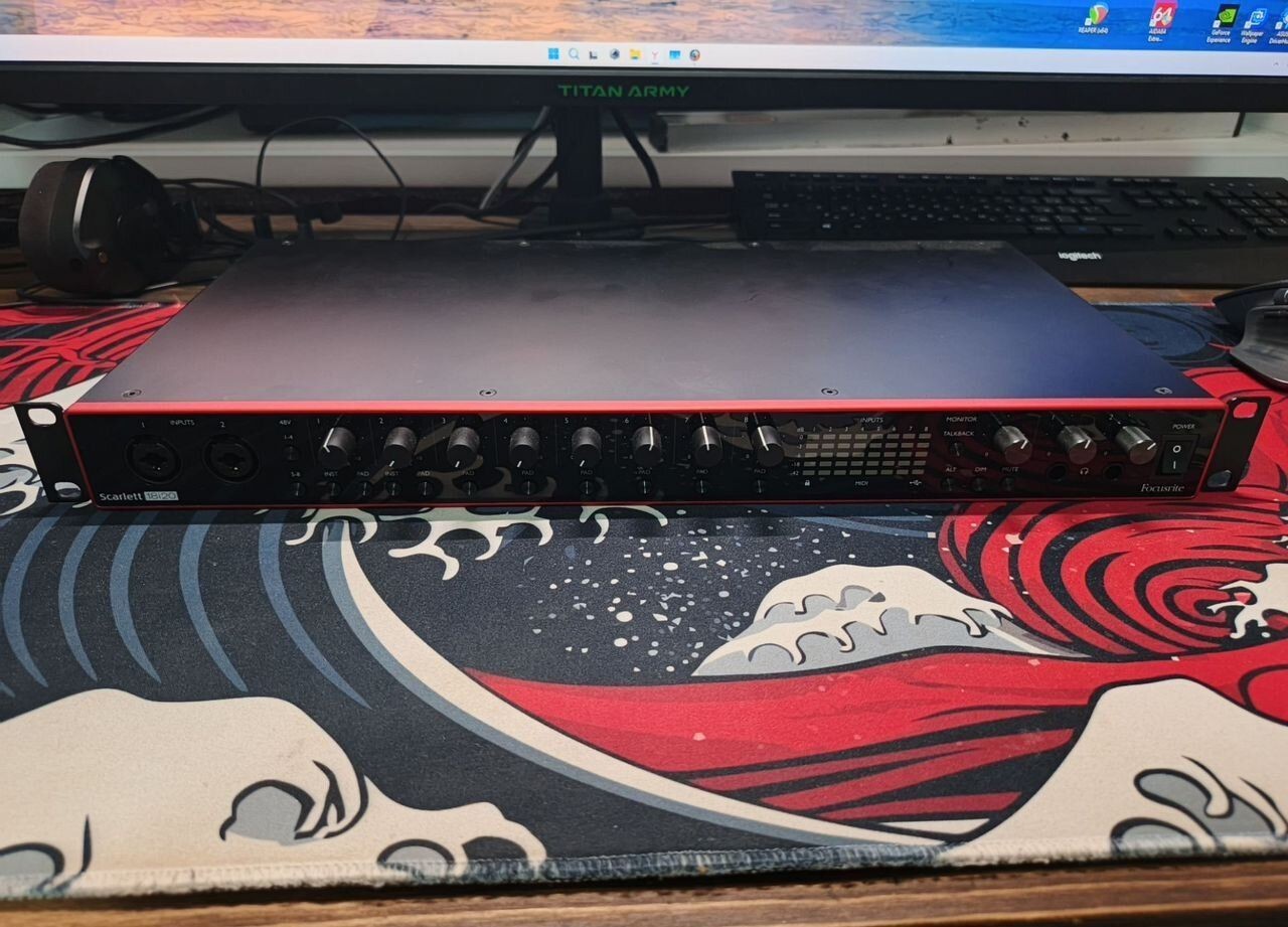 Focusrite SCARLETT-18I20-3G 3rd Gen. USB Audio Recording Interface