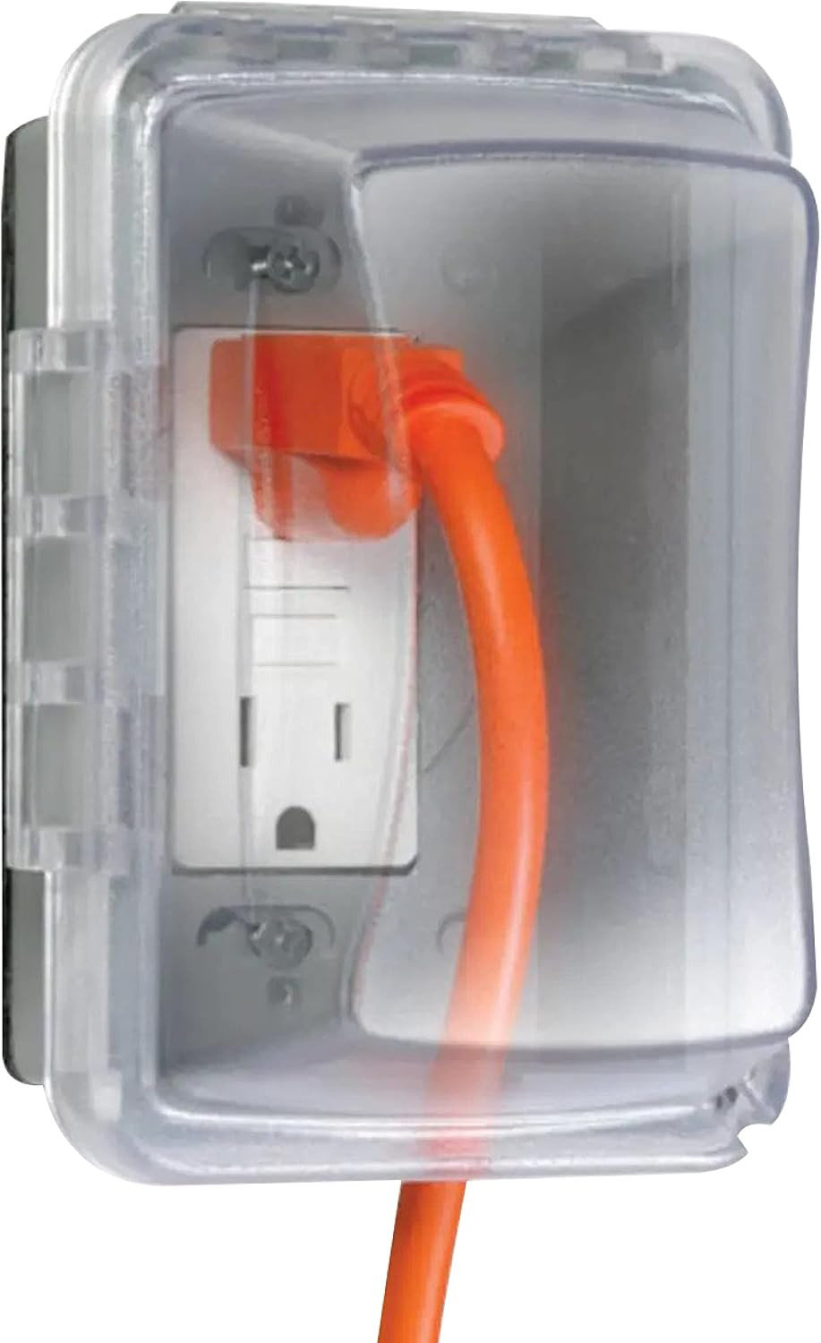 MM510C Single-Gang Horizontal/Vertical Weatherproof Receptacle Cover, 3.75 Inche