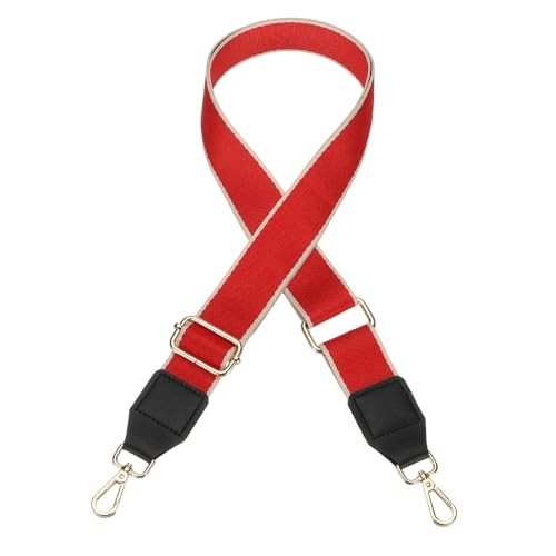 Wide Shoulder Purse Strap [1Pcs] - 55 Inch Adjustable Straps Watermelon Red