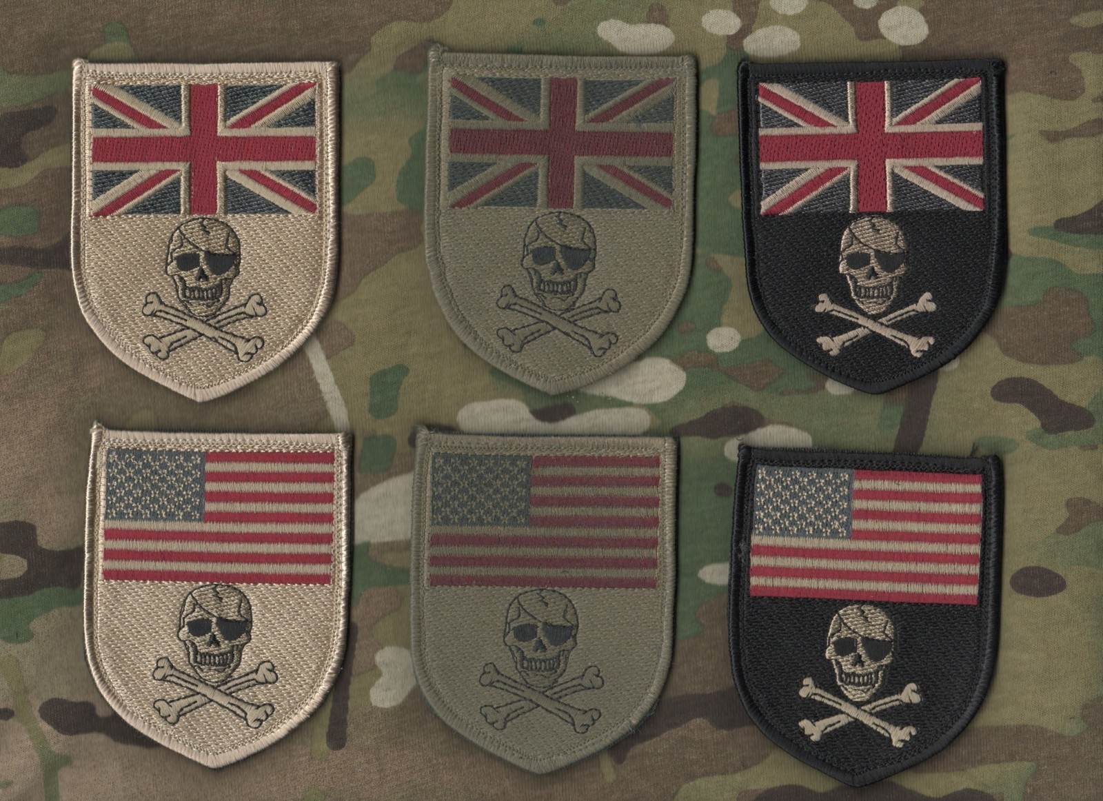 ALLIED COALITION FORCES JSOC ISAF OPERATOR JUMPSUIT νeΙ©®⚙ FLAG: AUSSIE SKULL💀