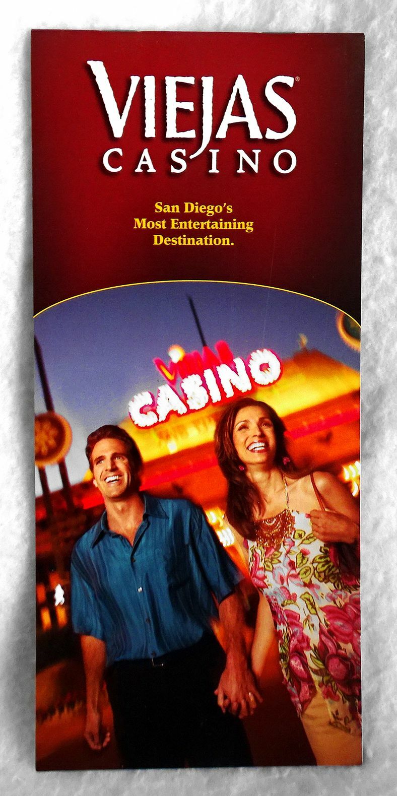 Viejas Casino Brochure San Diego CA