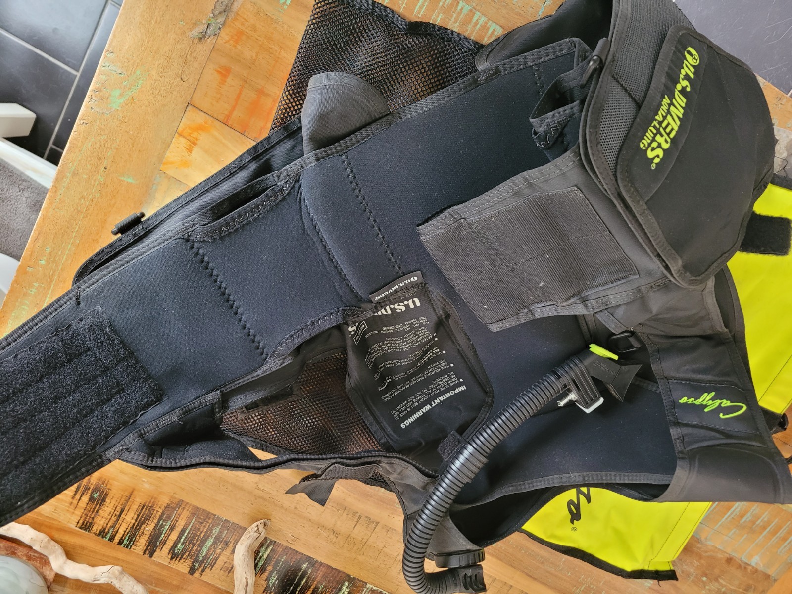 US DIVERS AQUA LUNG Calypso SCUBA DIVING VEST