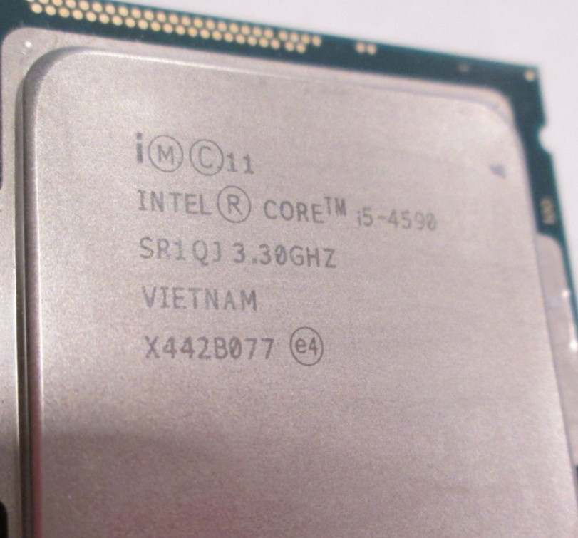 Intel Core i5-4590 Processor 3.3 GHz, 4 Cores, LGA 1150 SR1QJ