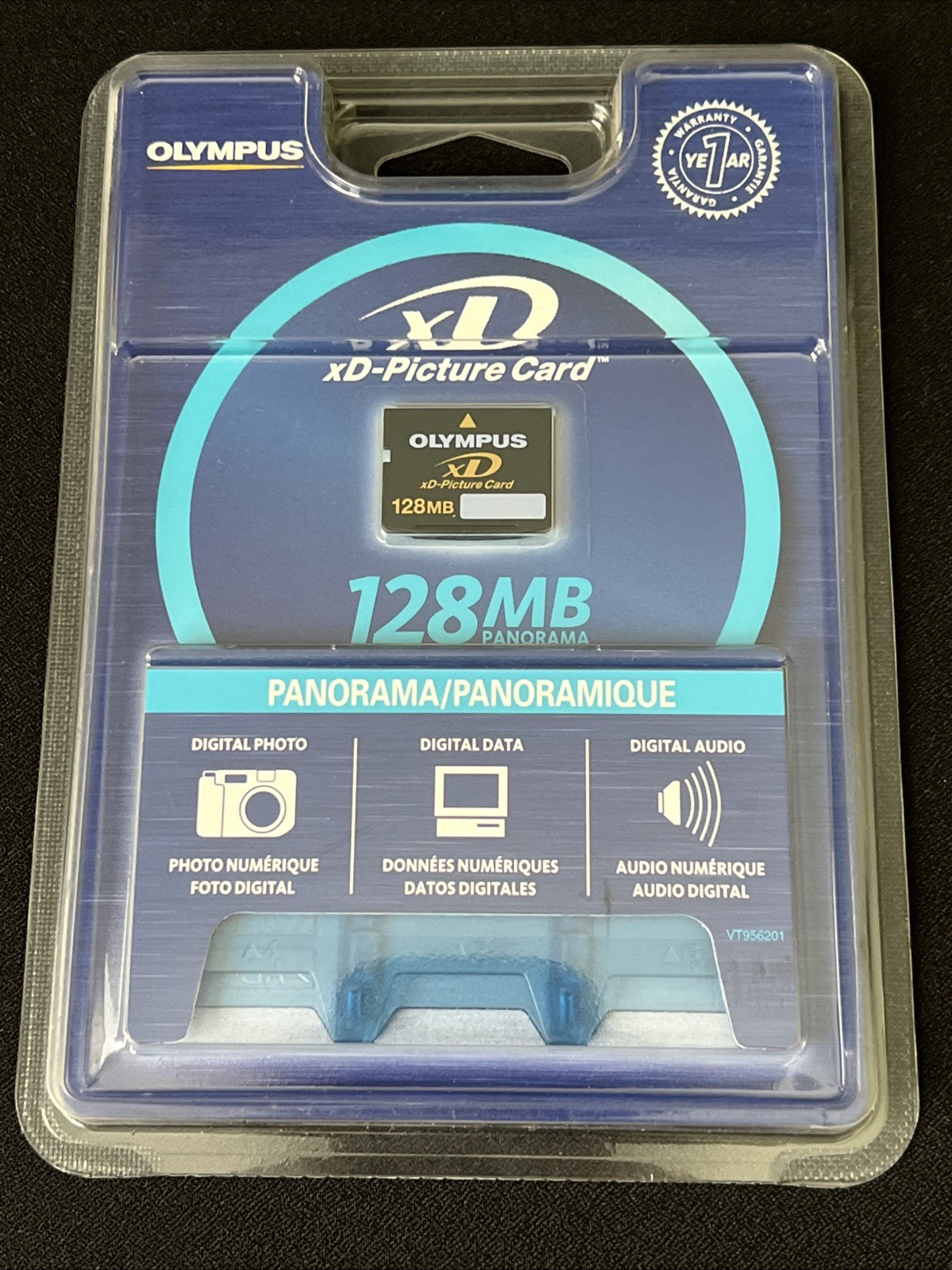 Olympus xD Picture Card 128MB Panorama Memory Card #200043 with Media Wallet