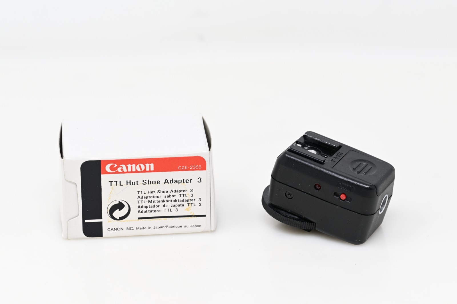 Canon TTL Hot Shoe Adapter 3 Film SLR Cameras #B79