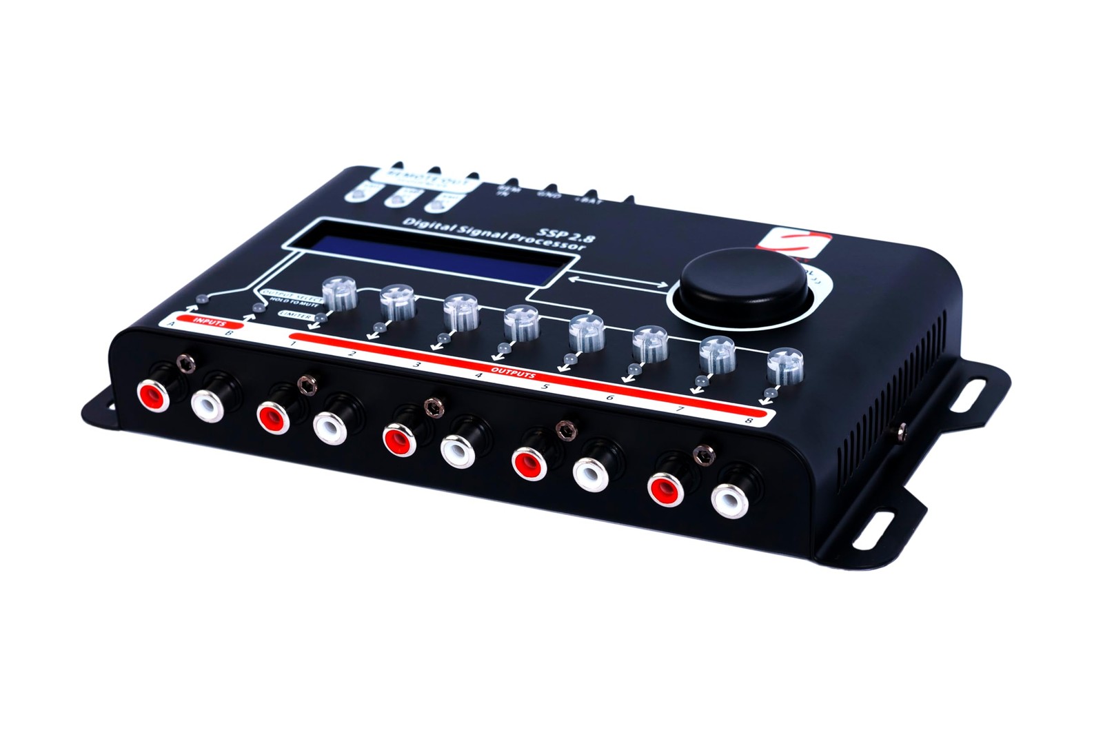SSP 2.8 Digital Signal Processor & Equalizer – 15-Band Graphic EQ, 2 Input/8 Out