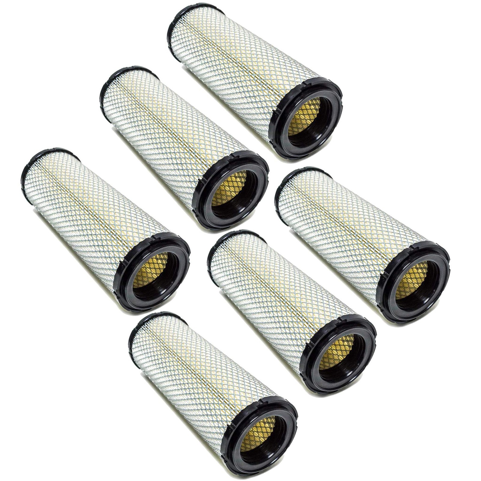 6PK Air Filter For Kohler 25-083-01S Kawasaki 11013-7020 11013-7044 M131802