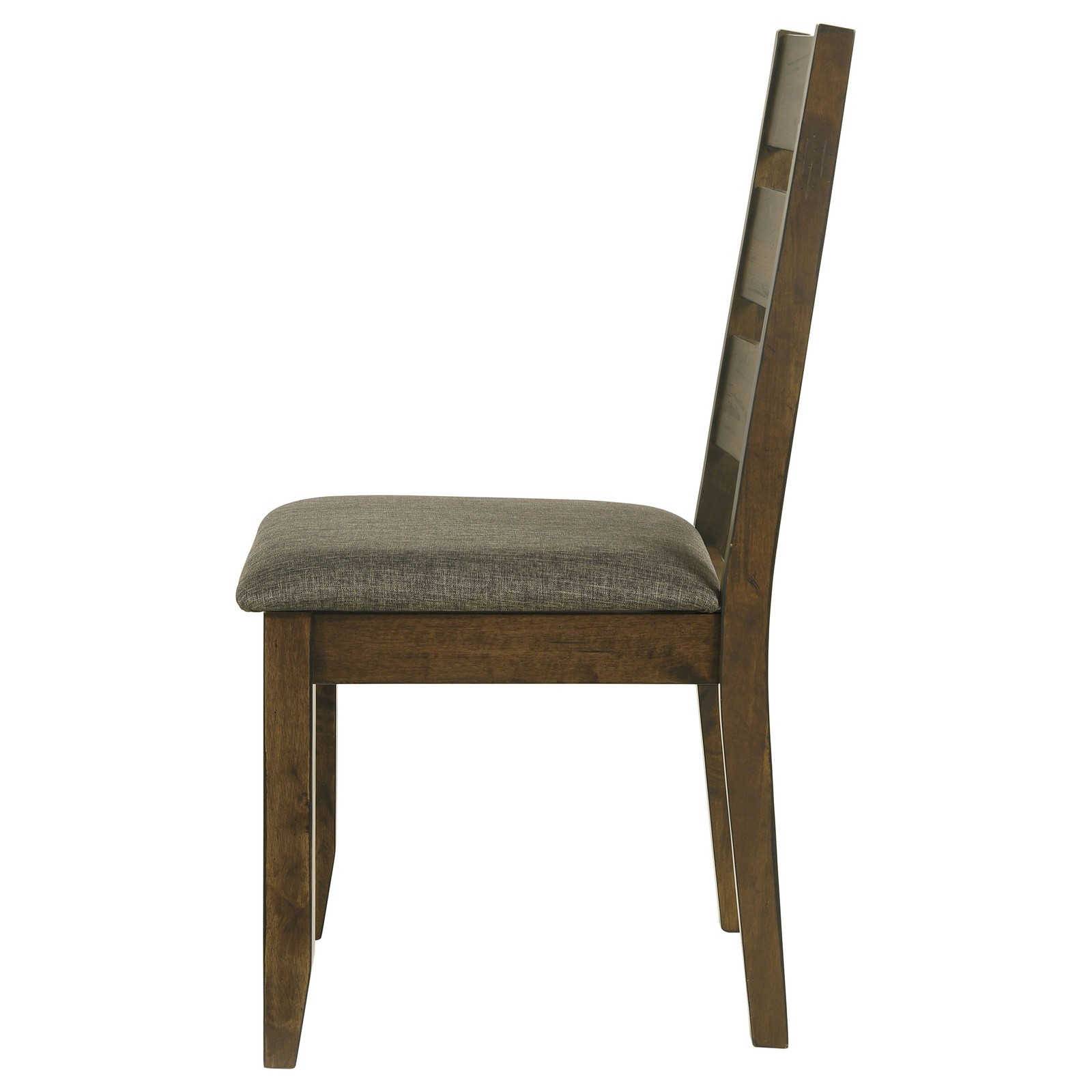 Knotty Nutmeg and Grey Ladderback Dining Chair