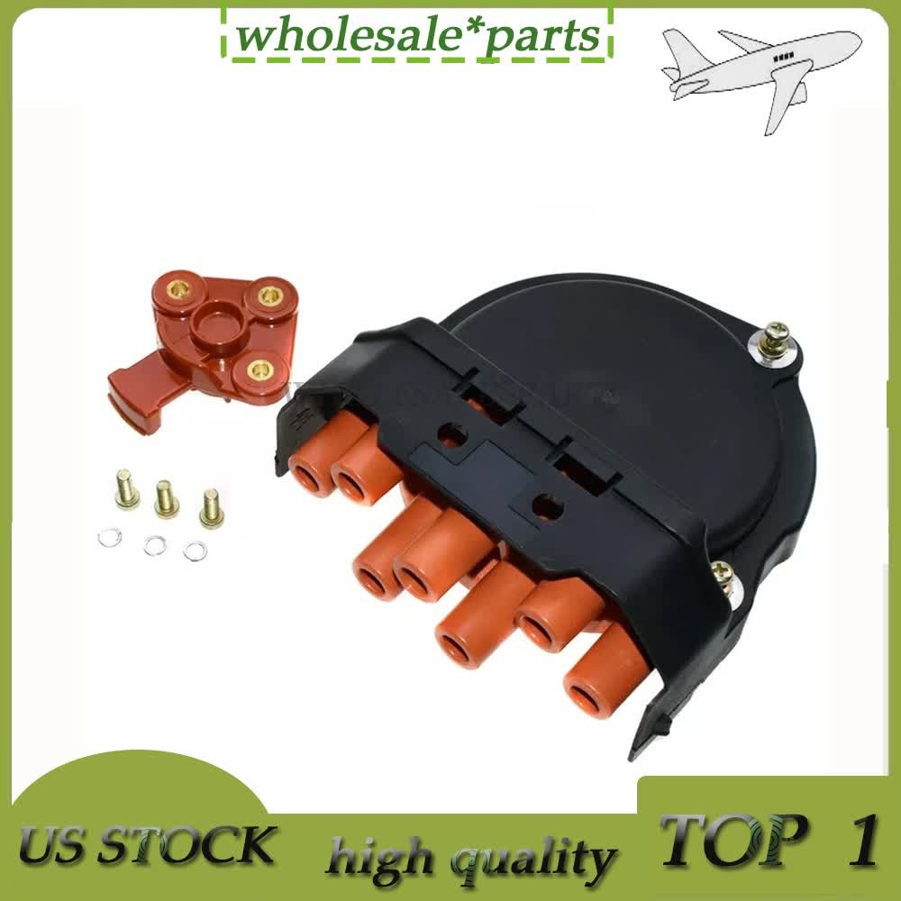 1Set Fits For BMW E23 E24 E28 E30 E31 E32 Distributor Cap Rotor Kit 12111725070