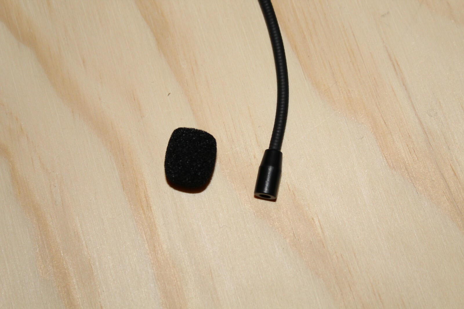 Black Double Earhook Headset Microphone for Sennheiser wireless Bodypack