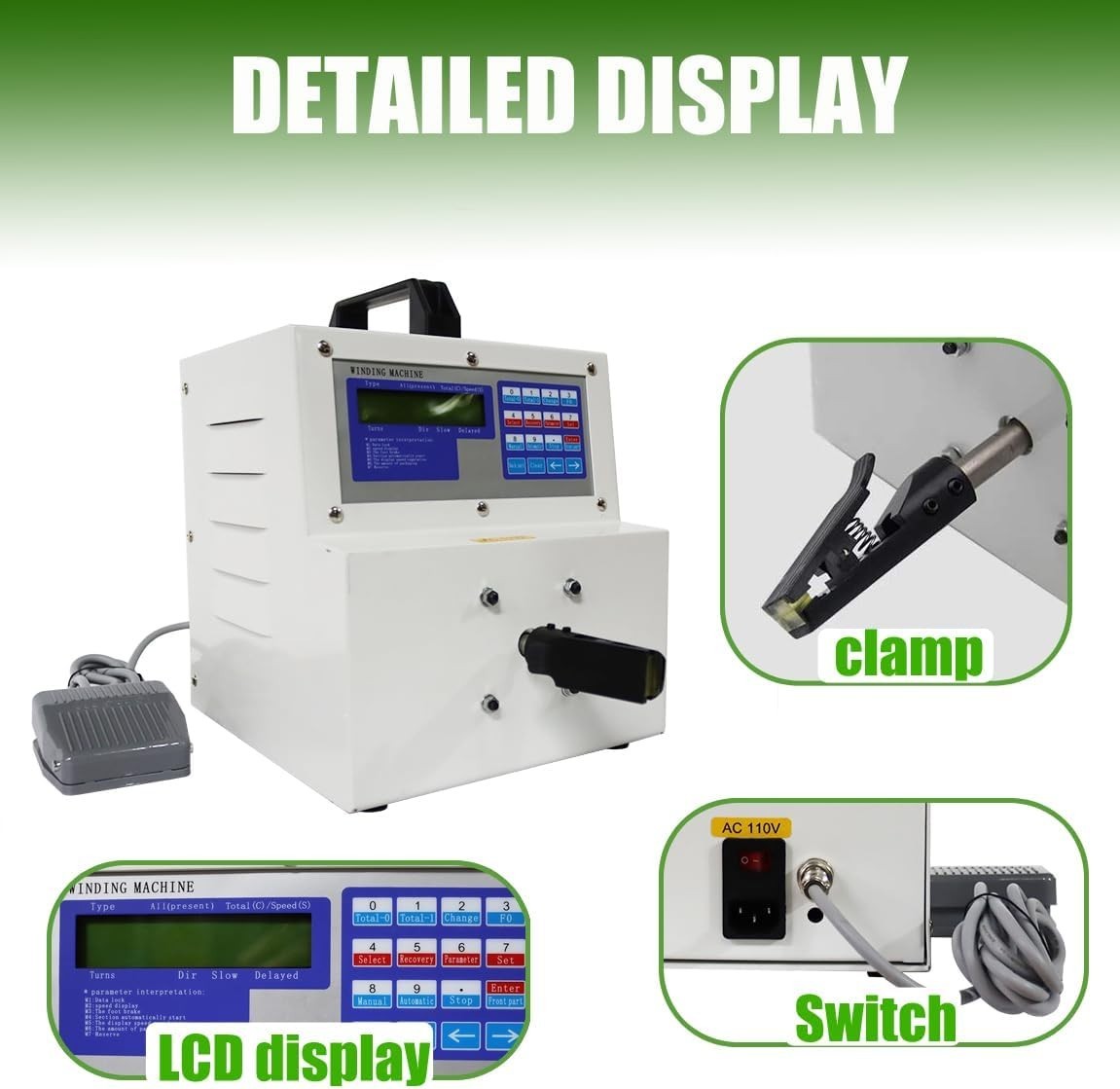 110V 15W Automatic Wire Twisting Machine High-speed Cable Wire Twister Single...