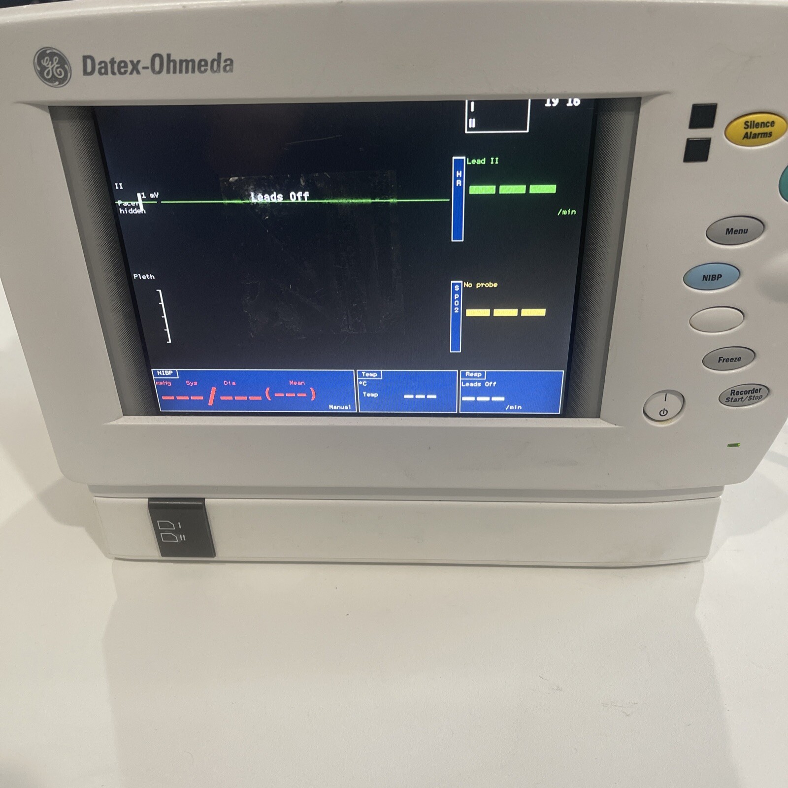 GE Healthcare Datex Ohmeda F-LM1-03 Monitor
