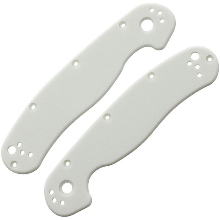 Way of Knife & EDC Gear House White G10 Handle Scales For Ontario RAT 2 Knife