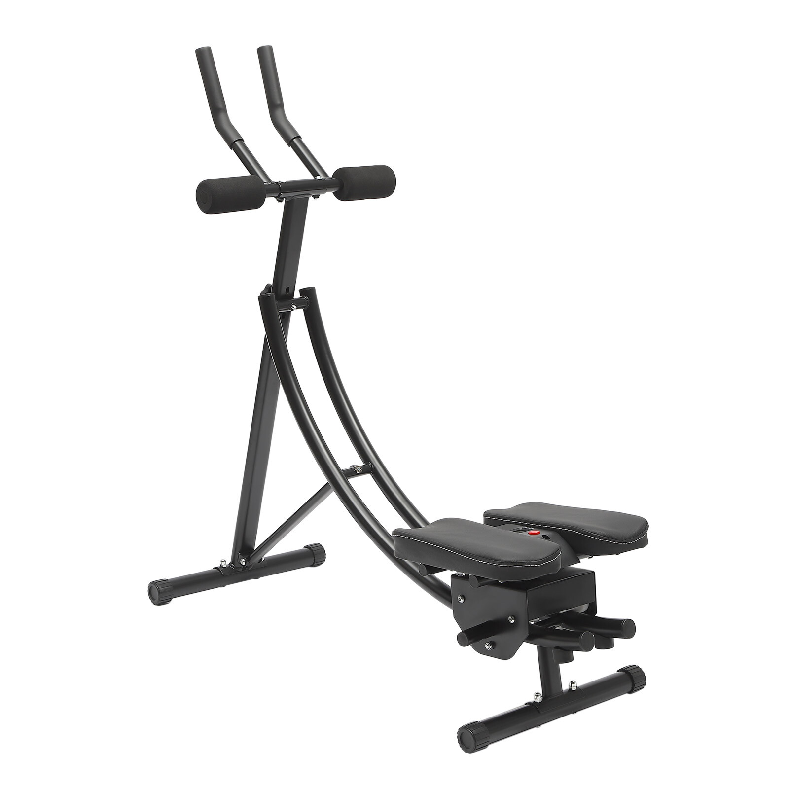 Fitness AB Machine Abdominal Workout Roller Slider Equipment Adjustable Training