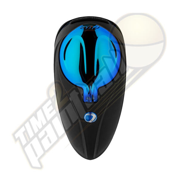 Dye Rotor R2 Ice Electronic Paintball Hopper - Black Blue