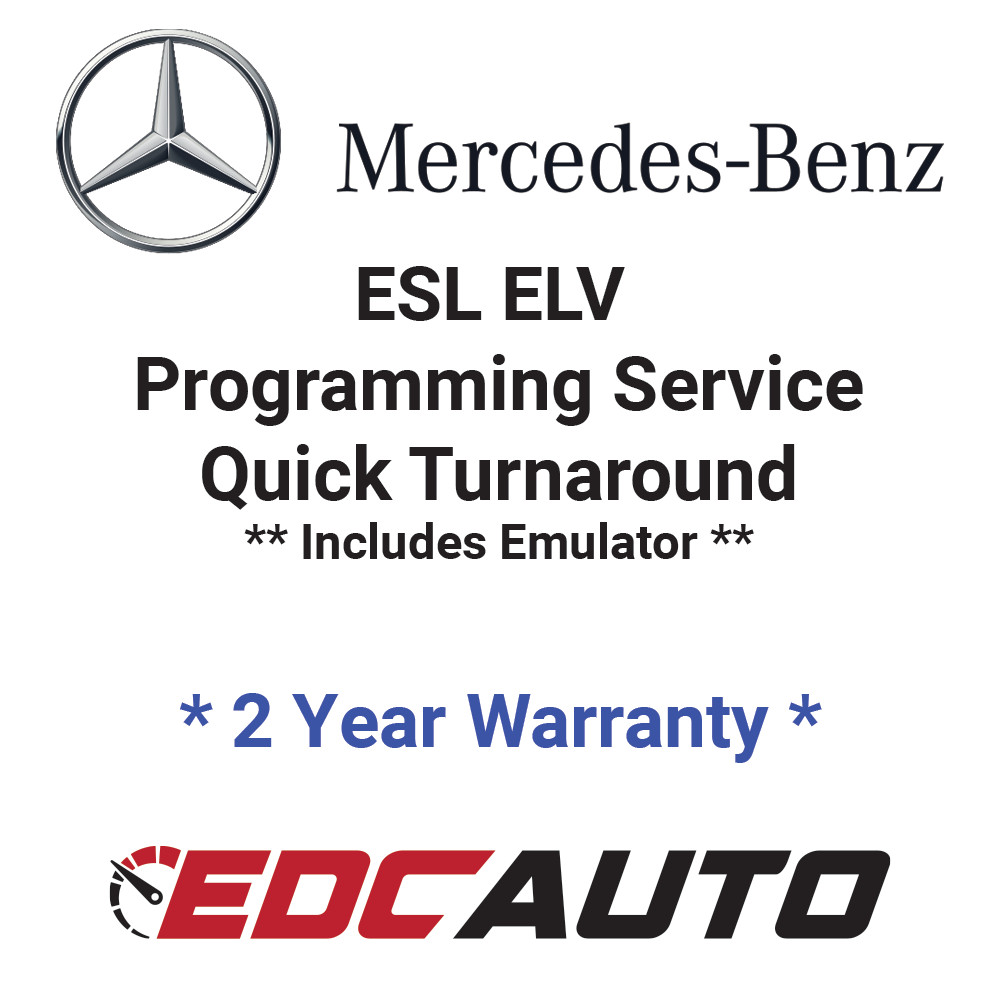 Mercedes-Benz Steering Lock ESL ELV Emulator + Programming W204 W207 W212