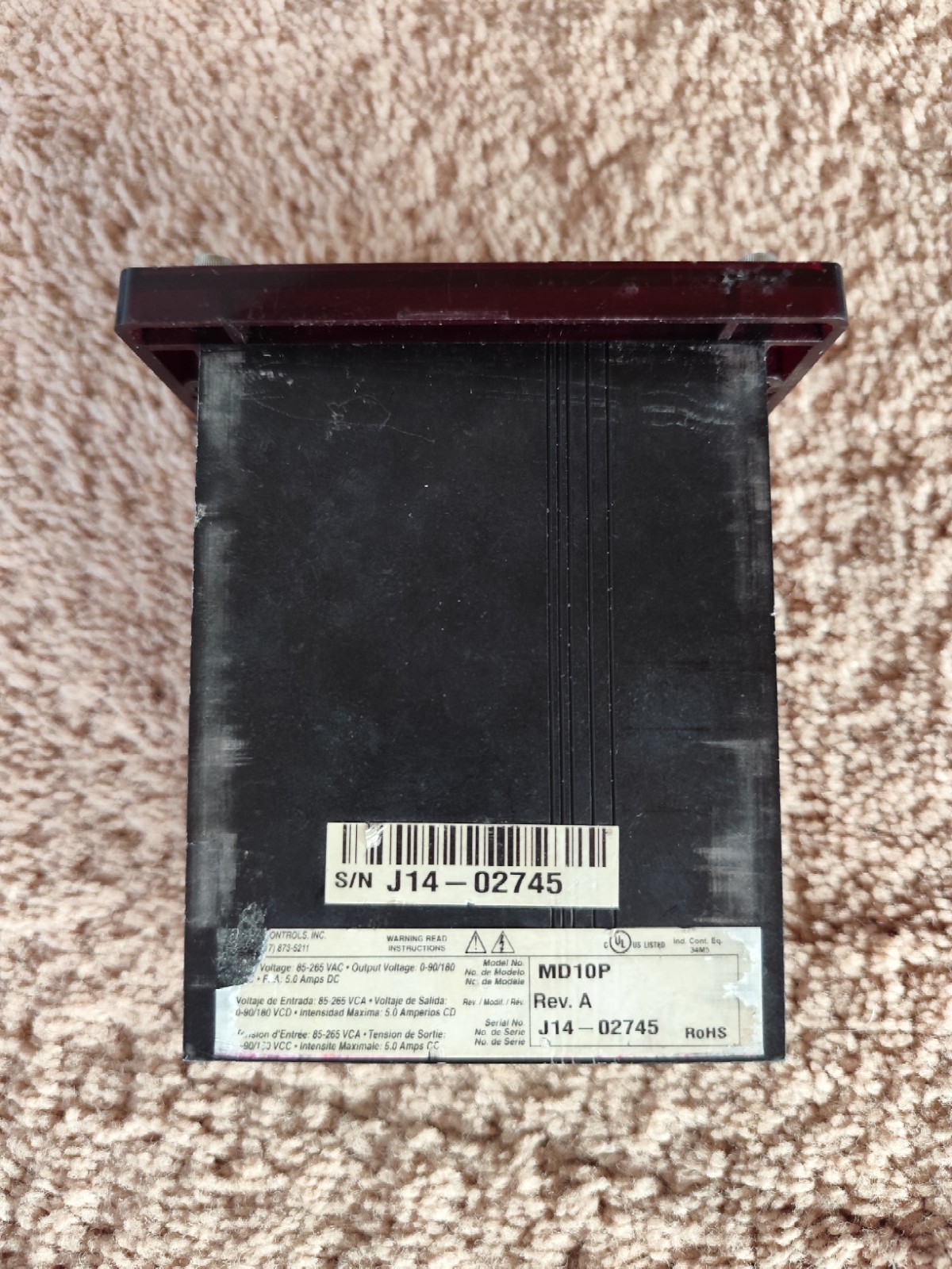 Dart Controls MD10P Programmable DC Speed Controller Tested Works Great