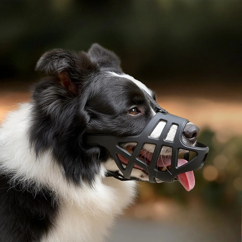 Adjustable Dog Muzzles for Preventing Biting, Barking and Random Eating. Large