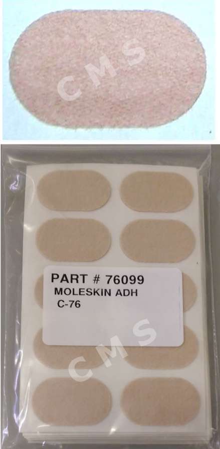 AETNA FELT #211 Moleskin Adhesive Flesh Pedi-Pads C-76 100/BG 76099 USA New