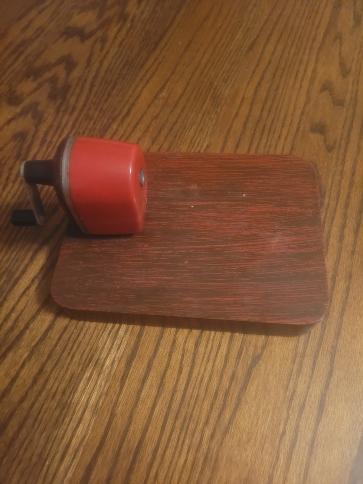 Vintage APSCO MIDGET Pencil Sharpener (Red) CIRC 1950'S
