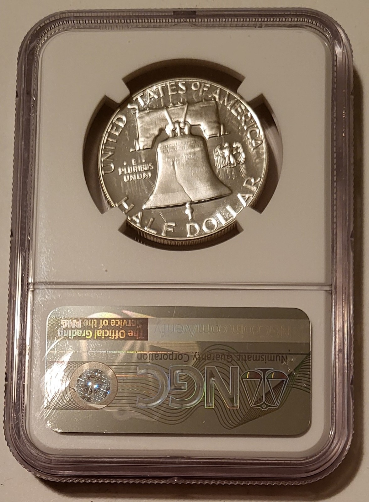 1956 Franklin Half Dollar Type 2 Proof PF68 Cameo NGC