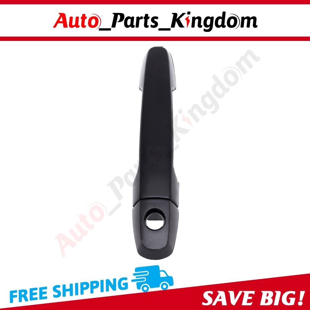 Front Left Driver Black Outside Outer Exterior Door Handle For Toyota Pontiac