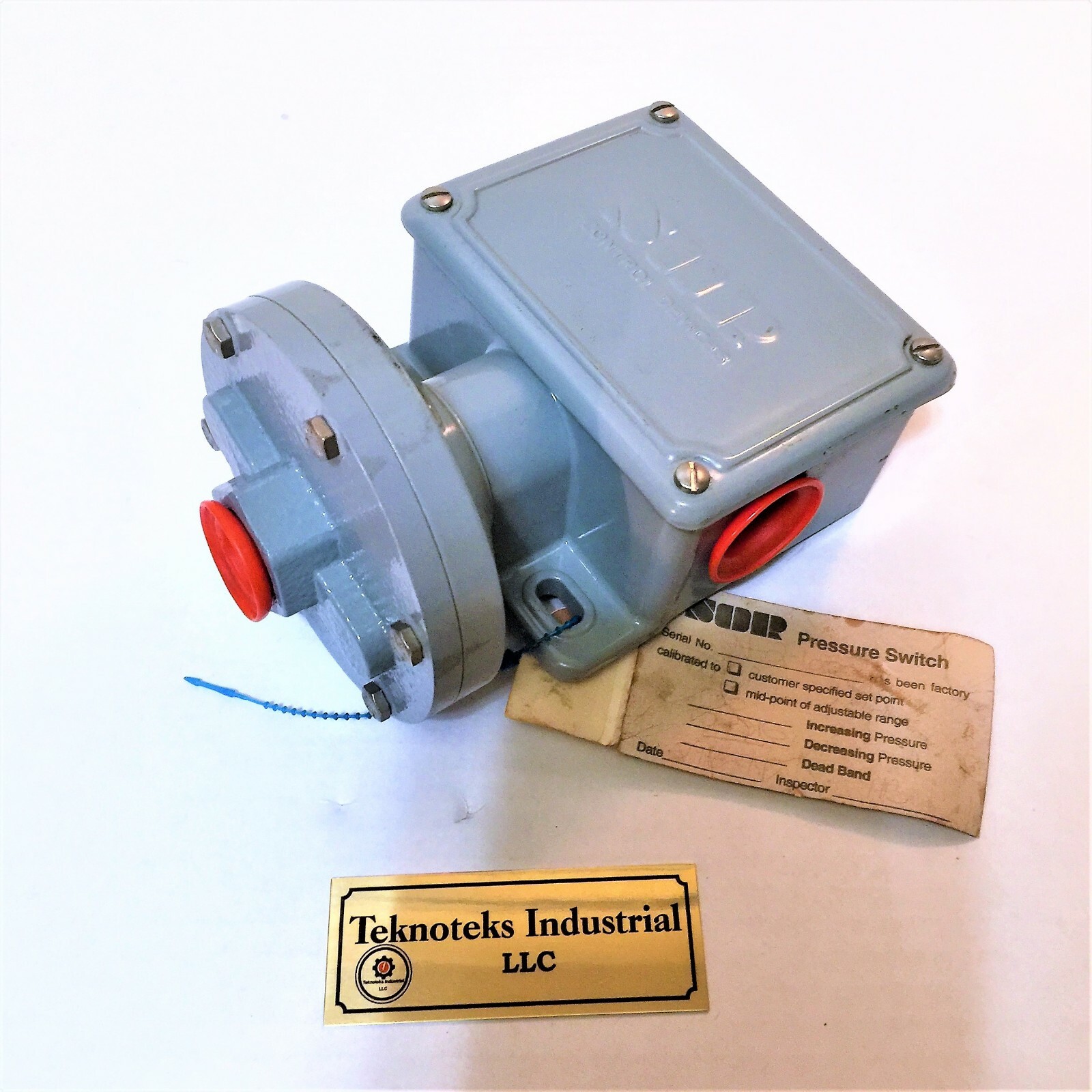 SOR 12NN-K2-N4-B2A-TT  W-U GAS CORNER PRESSURE SWITCH