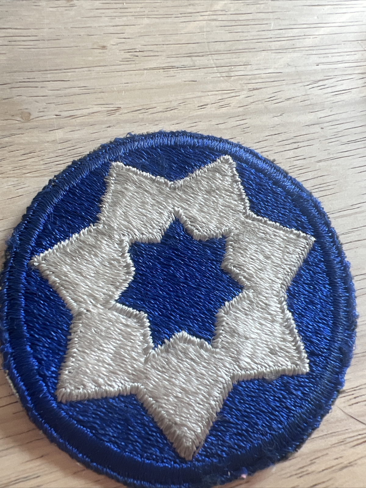 Vintage WWII US Military 7th Service Command Patch