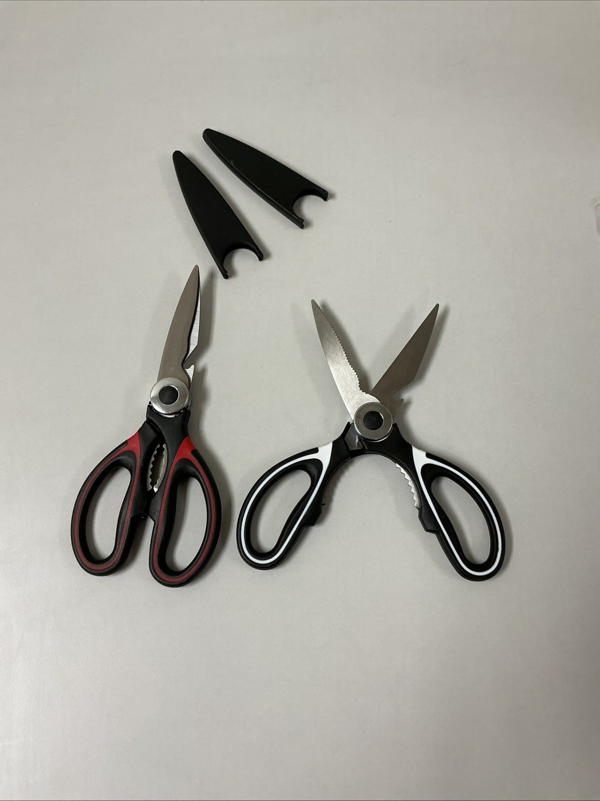 Kyraton Kitchen Shears 2 Pack Red & White G91