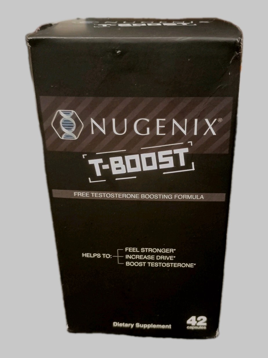 Nugenix T Boost Testosterone Booster 42 Caps Ea Exp: 8/26 New & Sealed