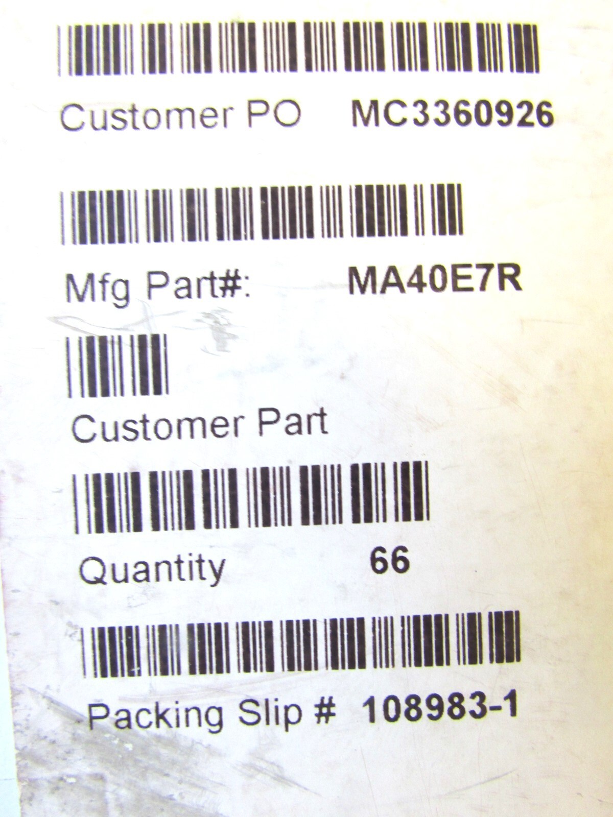 MURATA MA40E7R Ultrasonic Proximity Senser Receiver