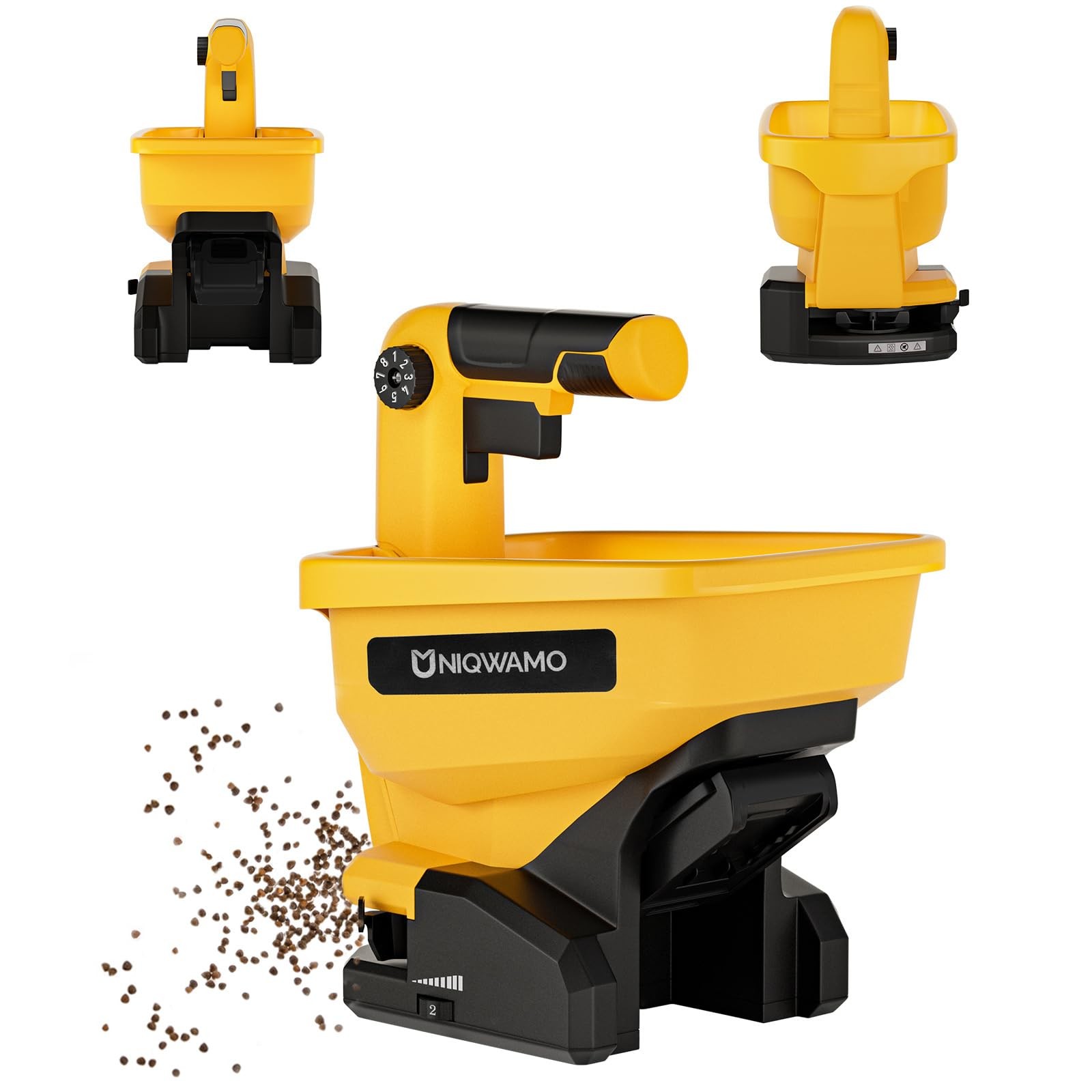 Handheld Power Spreader for Dewalt 20V/60V Battery – YearRound Use, Grass
