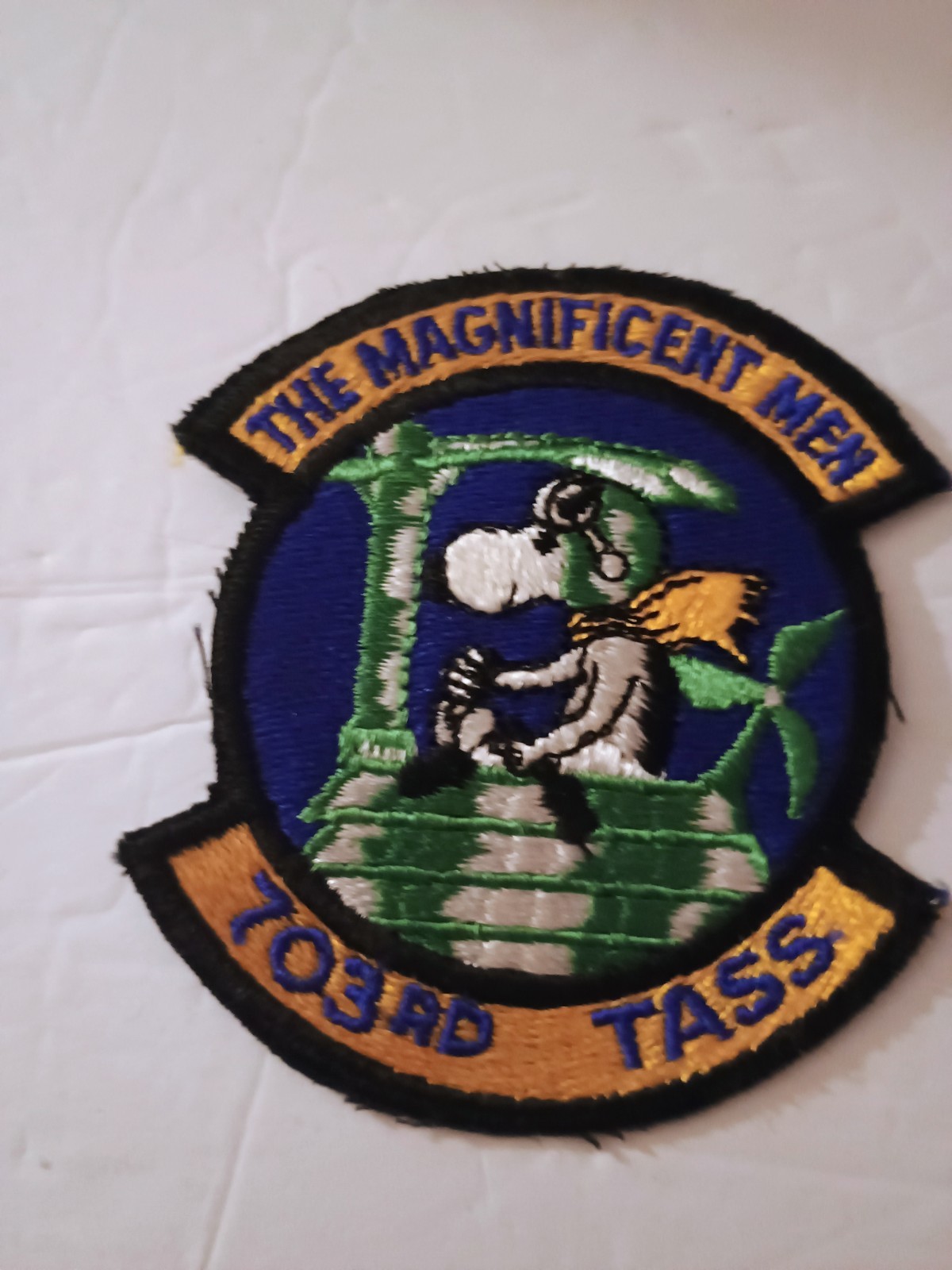USAF 703rd TASS Snoopy Patch VT-11